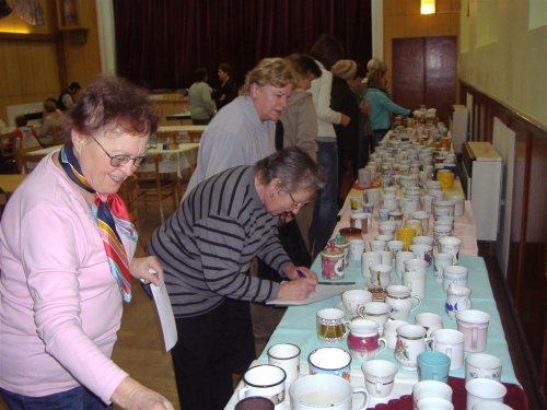 Klub dobré pohody - výstava hrnků a hrnečků - 14.2.2008